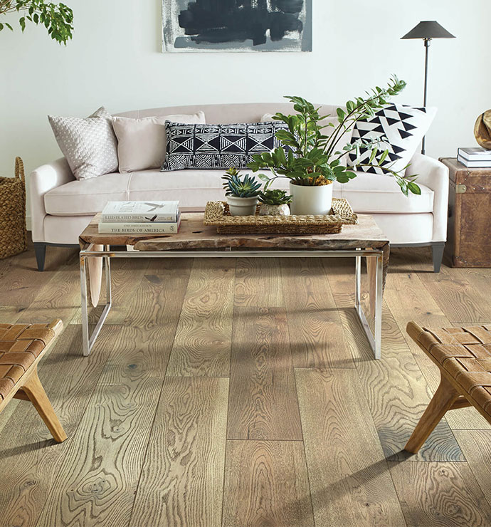 Living Room Hardwood | Bryson Carpet